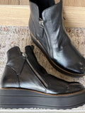 Silent D Nene Black Leather Boot