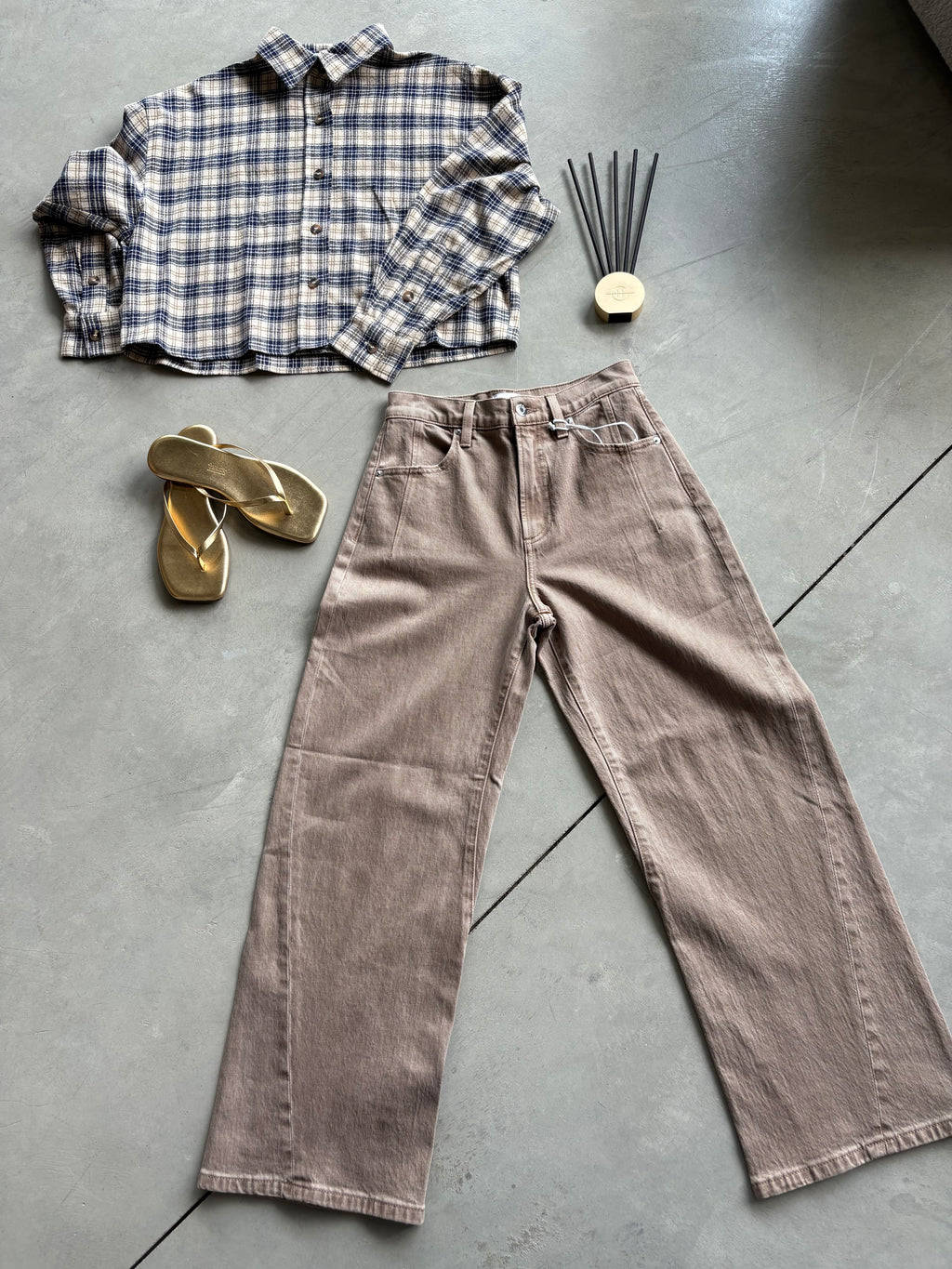 Tate Button Down Flannel Shirt