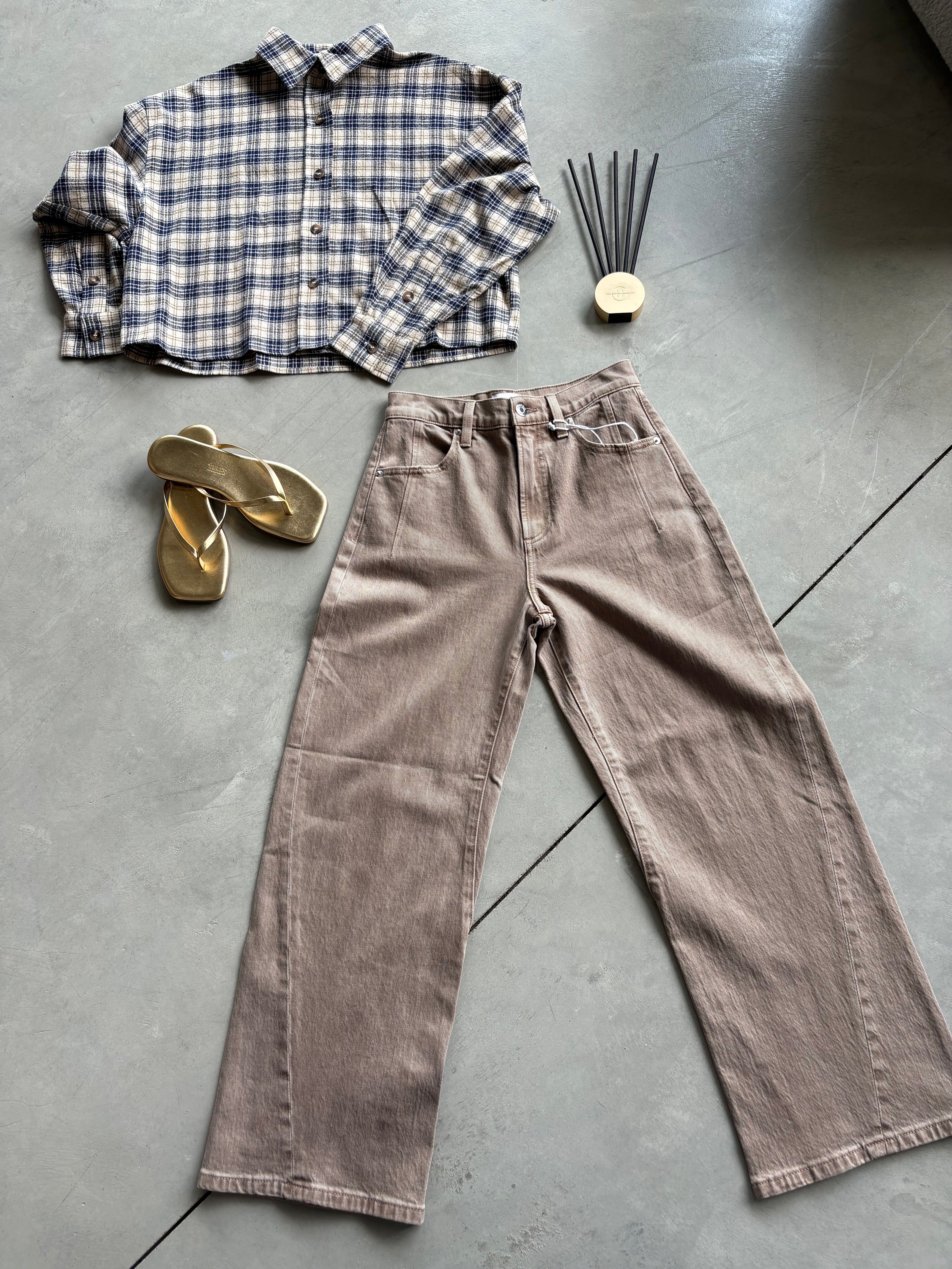 Tate Button Down Flannel Shirt