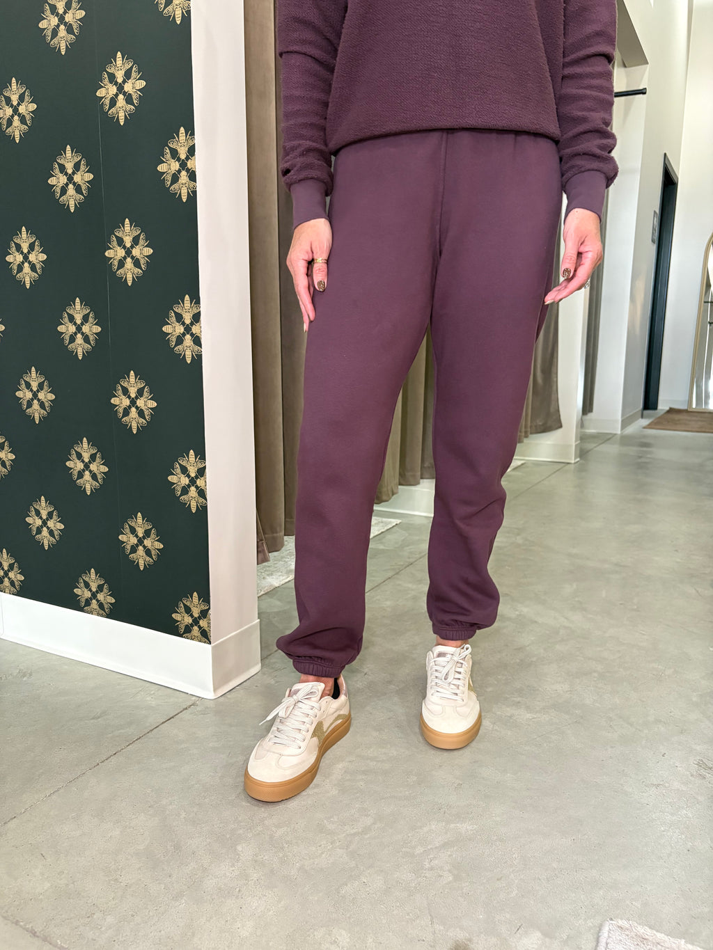 Cherry Lacquer Stevie Sweatpant