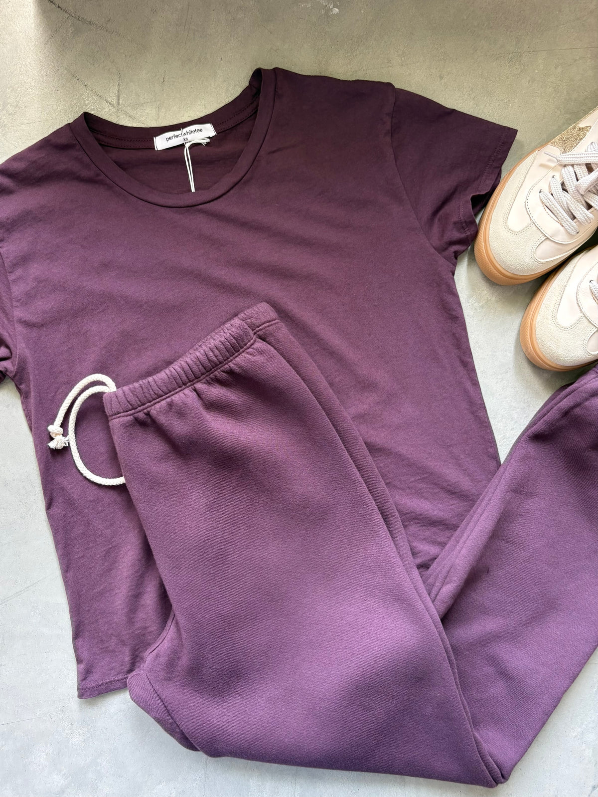 Cherry Lacquer Harley Crew Neck Tee