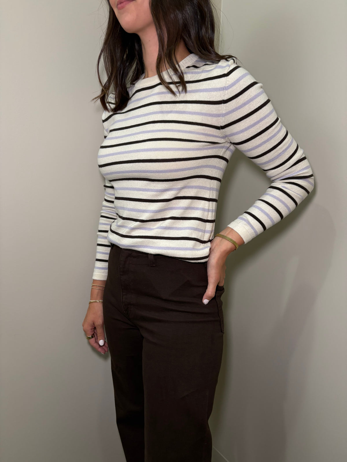 Penny High Rise Mocha Wide Leg