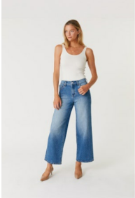 Level 99 Fitted Wide Leg