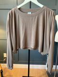 Alexa Oversized Long Sleeve Mocha