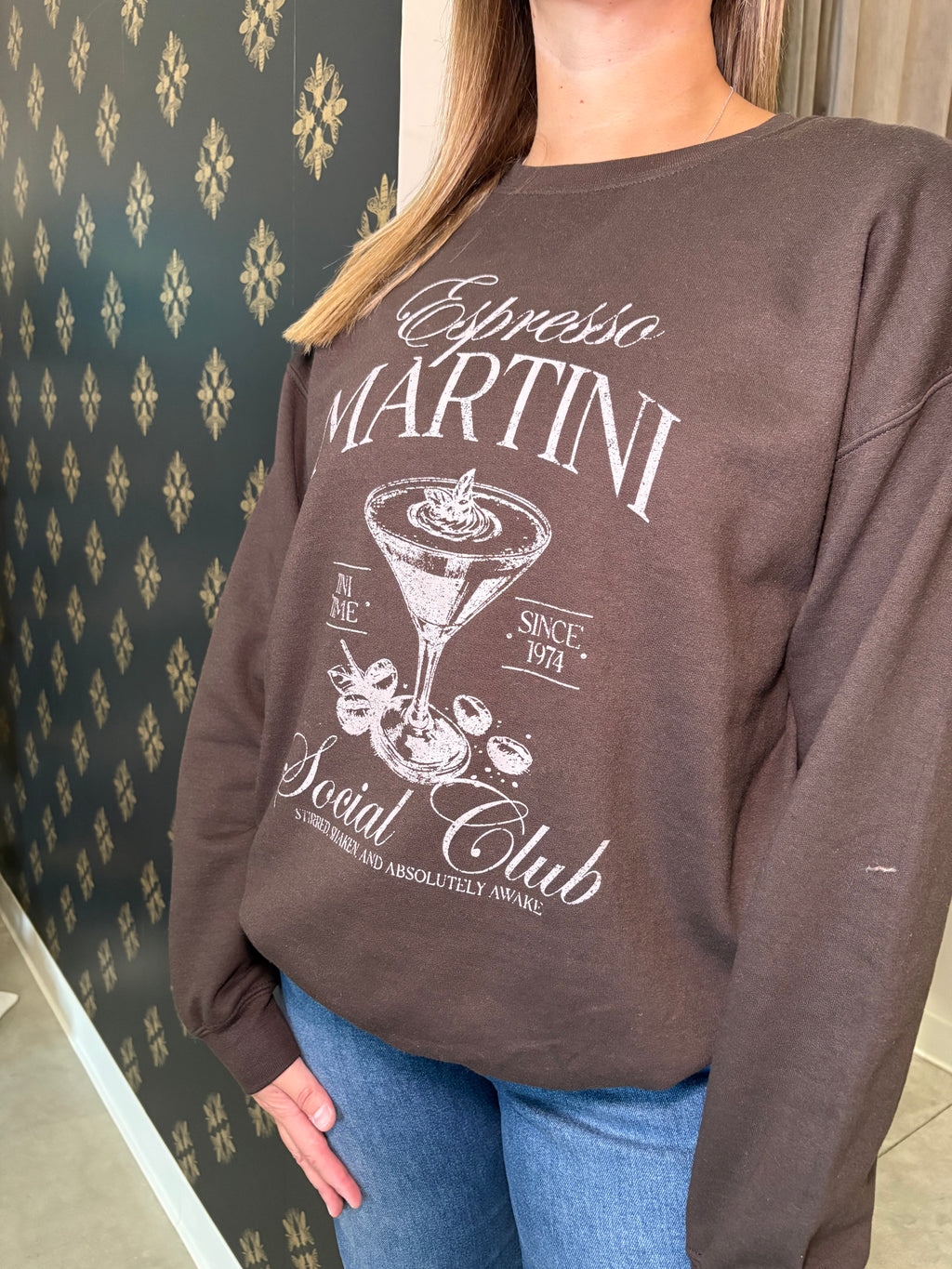 Espresso Martini Social club Sweatshirt