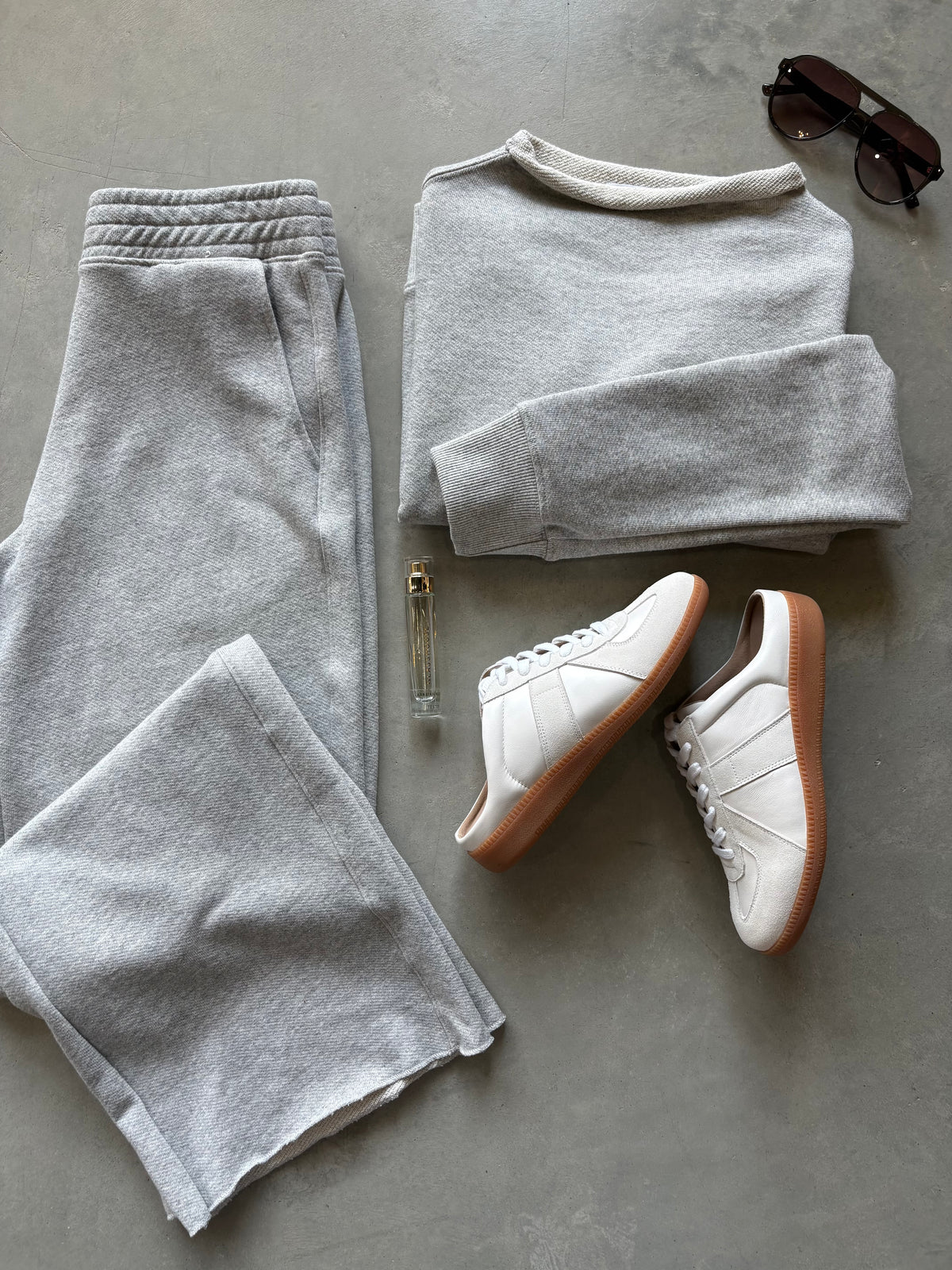 Leni Pull on Pant-Heather Grey