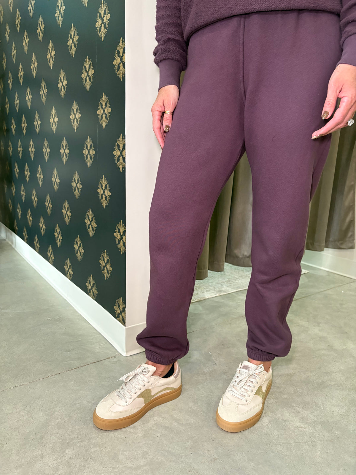 Cherry Lacquer Stevie Sweatpant