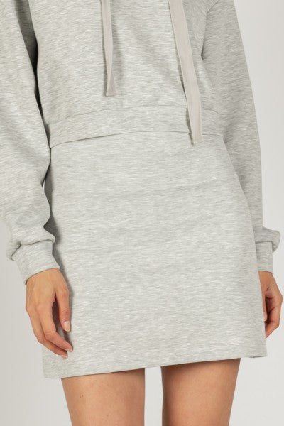 Grey Modal Skort