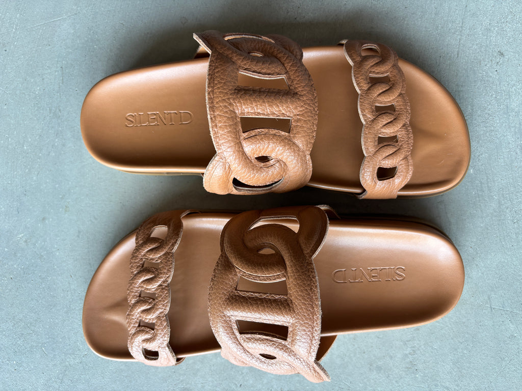 Tan Slide Sandal-Rumie