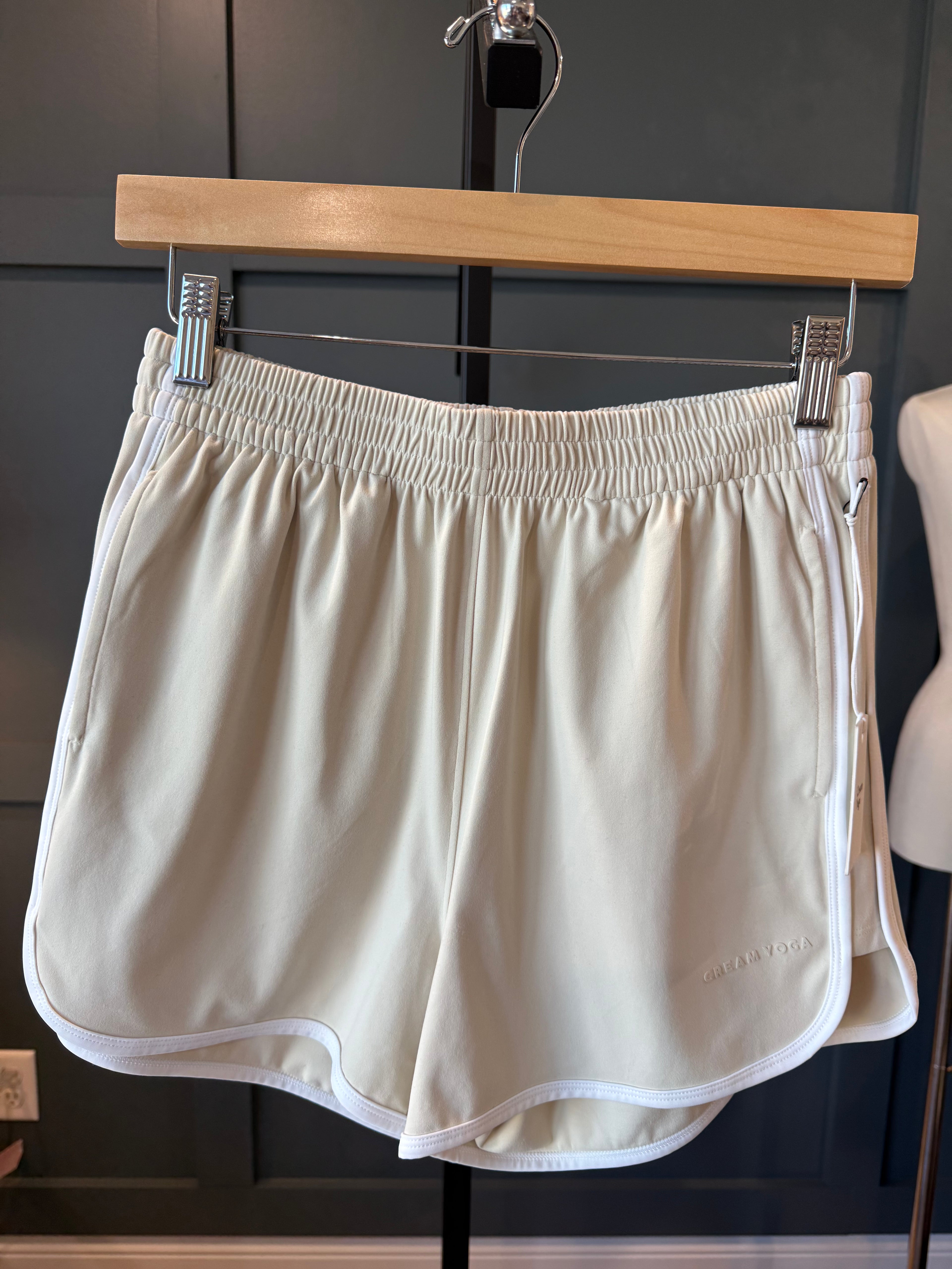 Kira Cream Shorts