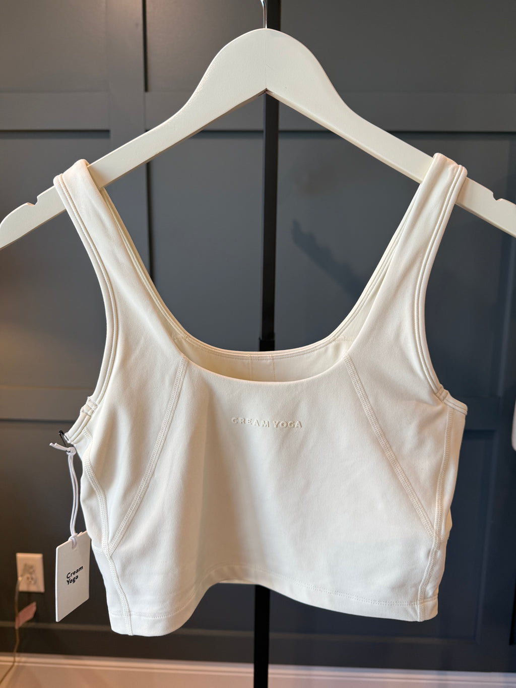 Cream Ali Bra Tank