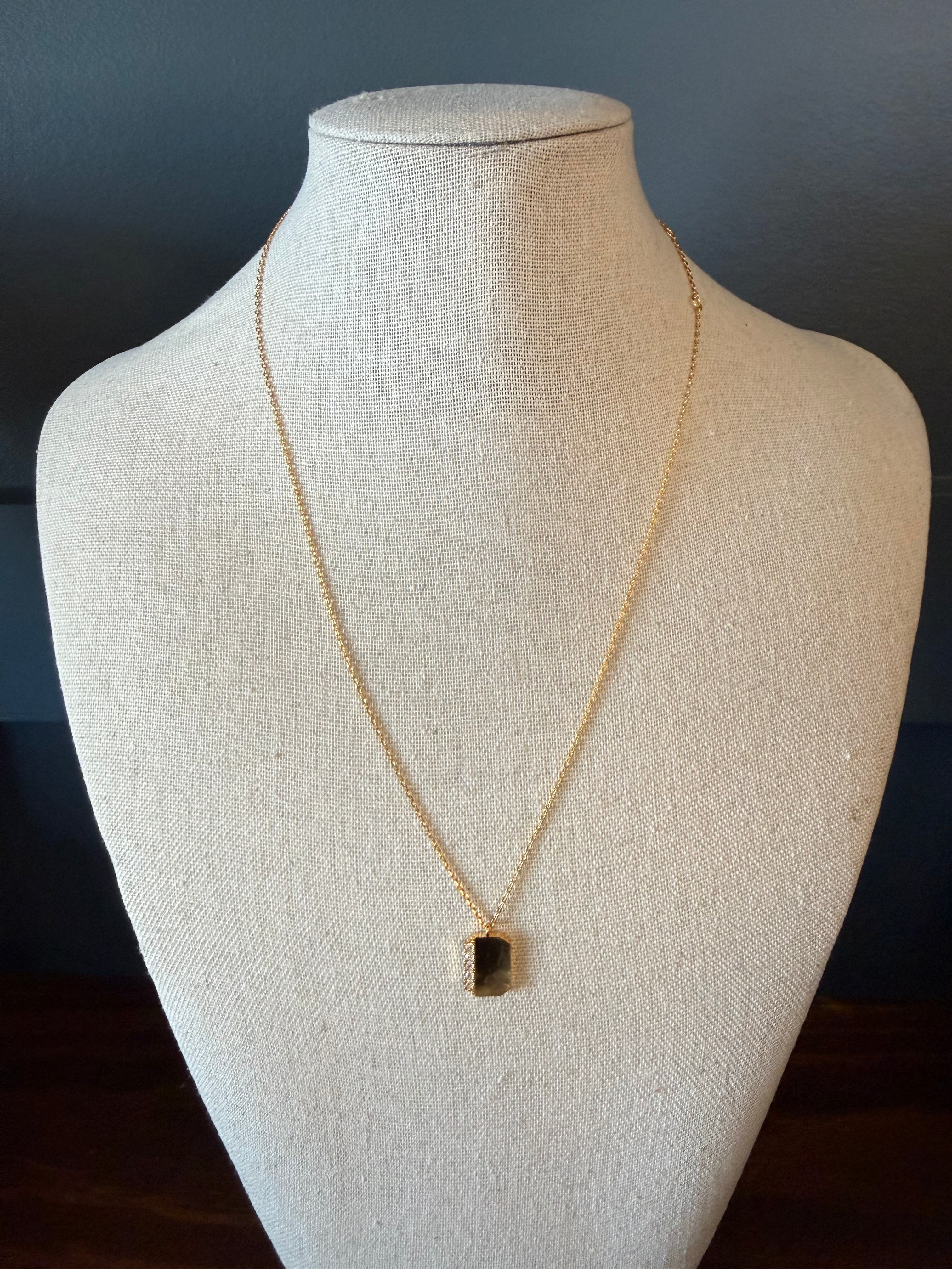 Ali Mini Tag Necklace