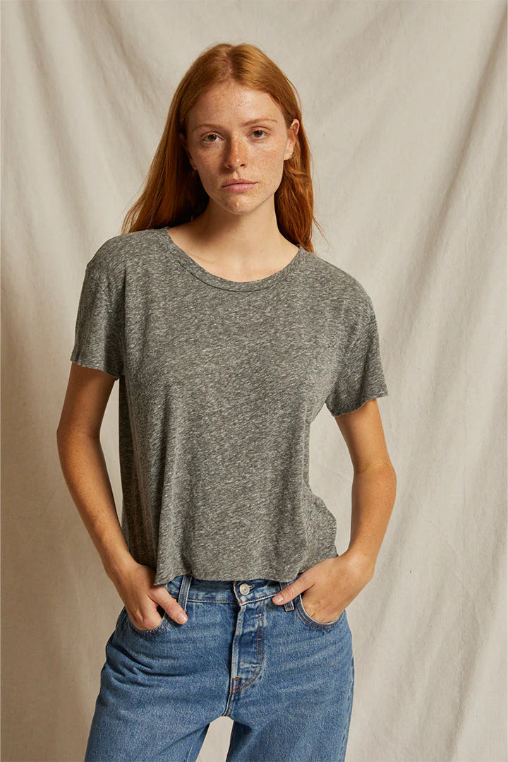 Heather Grey Harley Crew Neck Tee