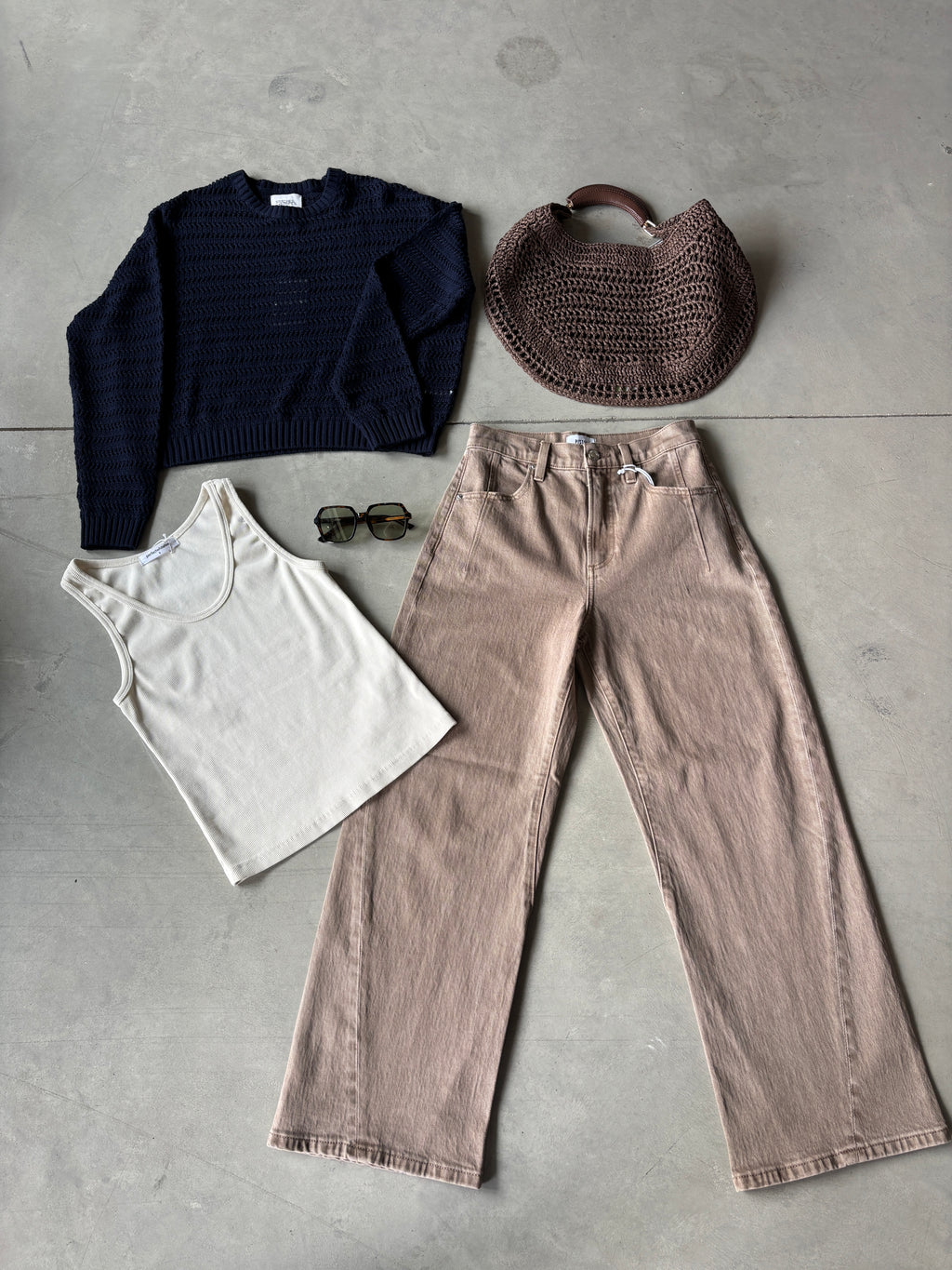 Colston Knit Navy Pullover