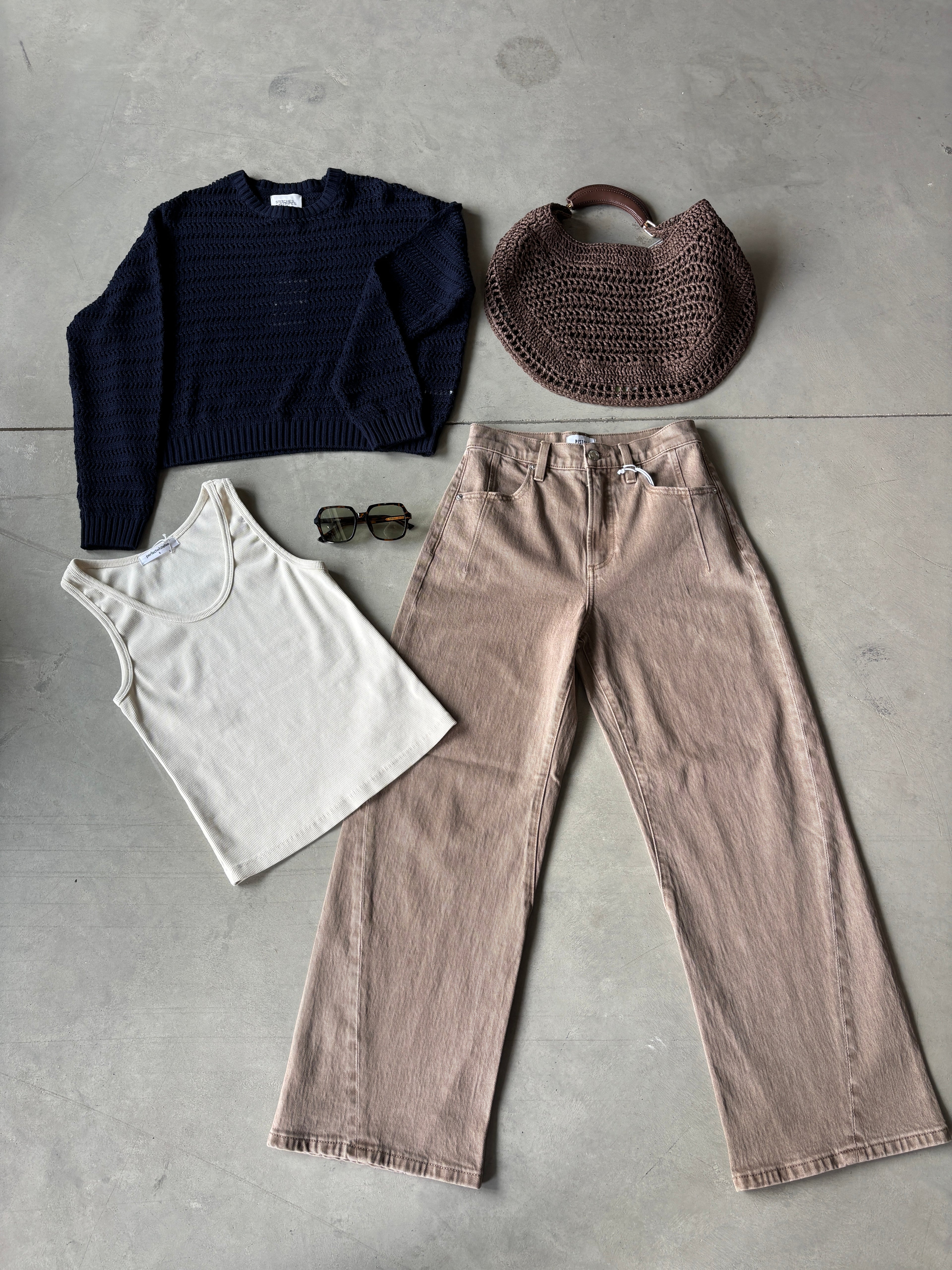 Colston Knit Navy Pullover