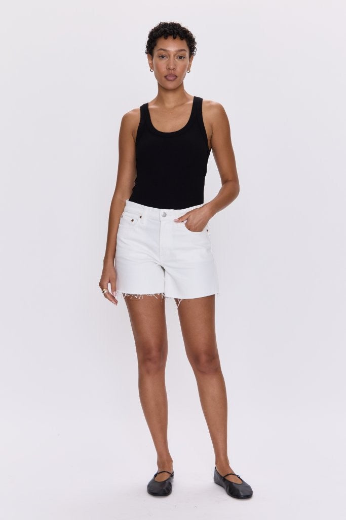KENNEDY RELAXED MID RISE CUT OFF SHORT