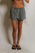 Layla Grey Terry Sweat Shorts