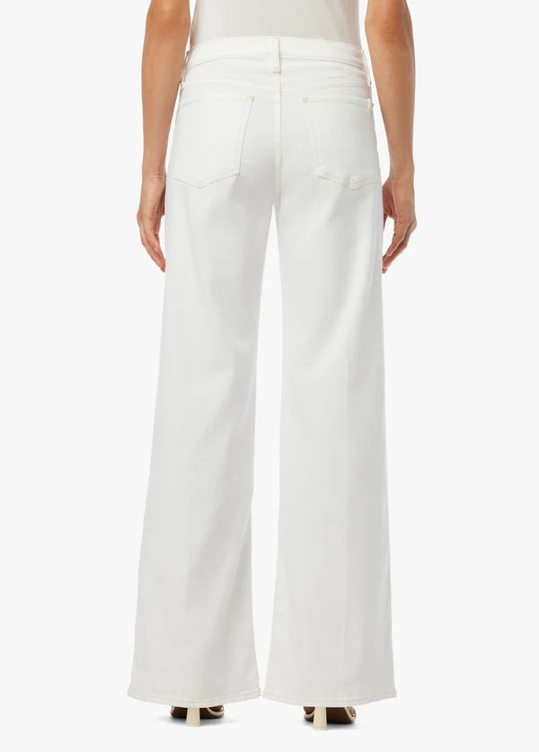 Lou Lou Low-Rise White Wide Leg