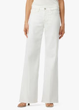 Lou Lou Low-Rise White Wide Leg