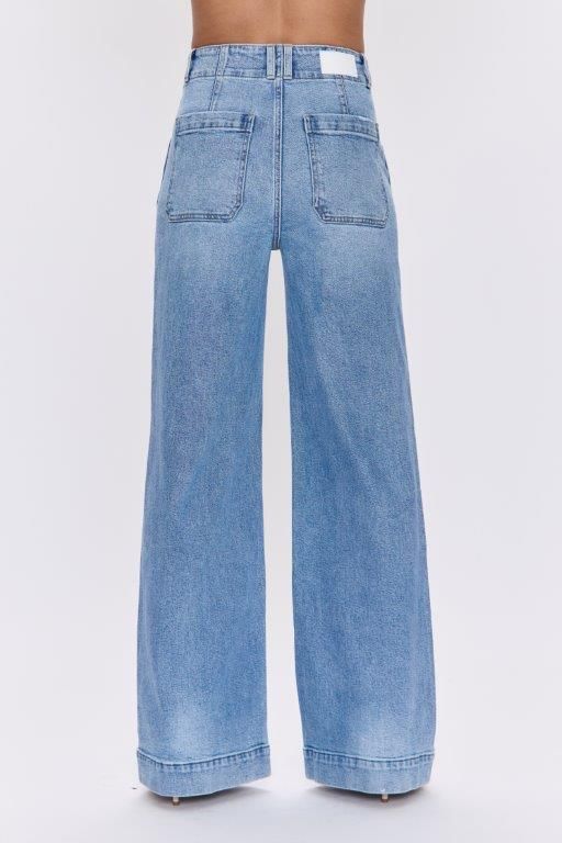 LANA DBL BUTTON HIGH RISE ULTRA WIDE LEG