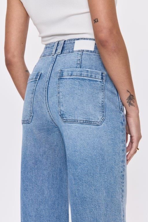 LANA DBL BUTTON HIGH RISE ULTRA WIDE LEG