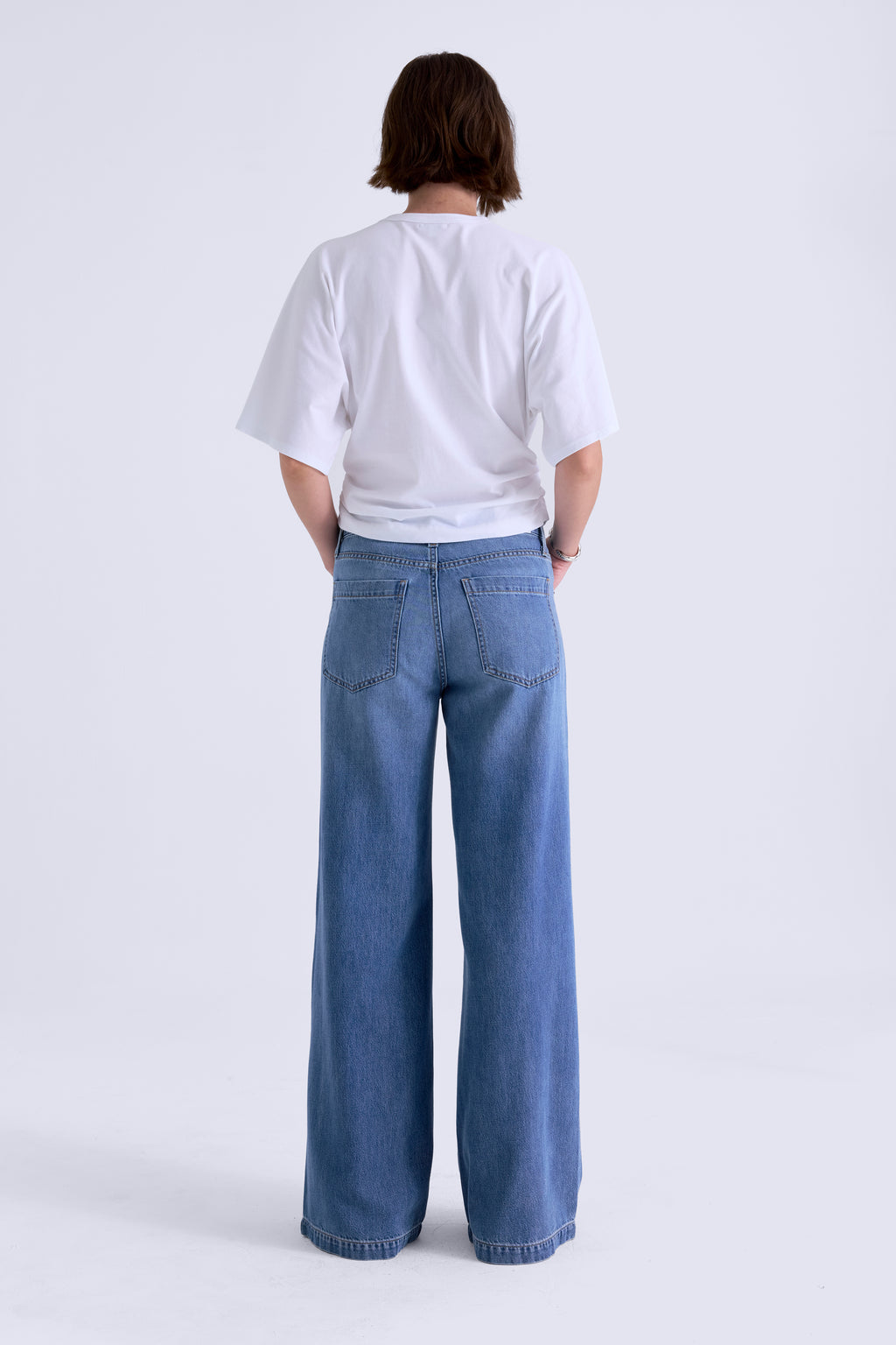 JADYN W/ DRAW CORD  LOW SLUNG PALAZZO W/ DRAWCORD
