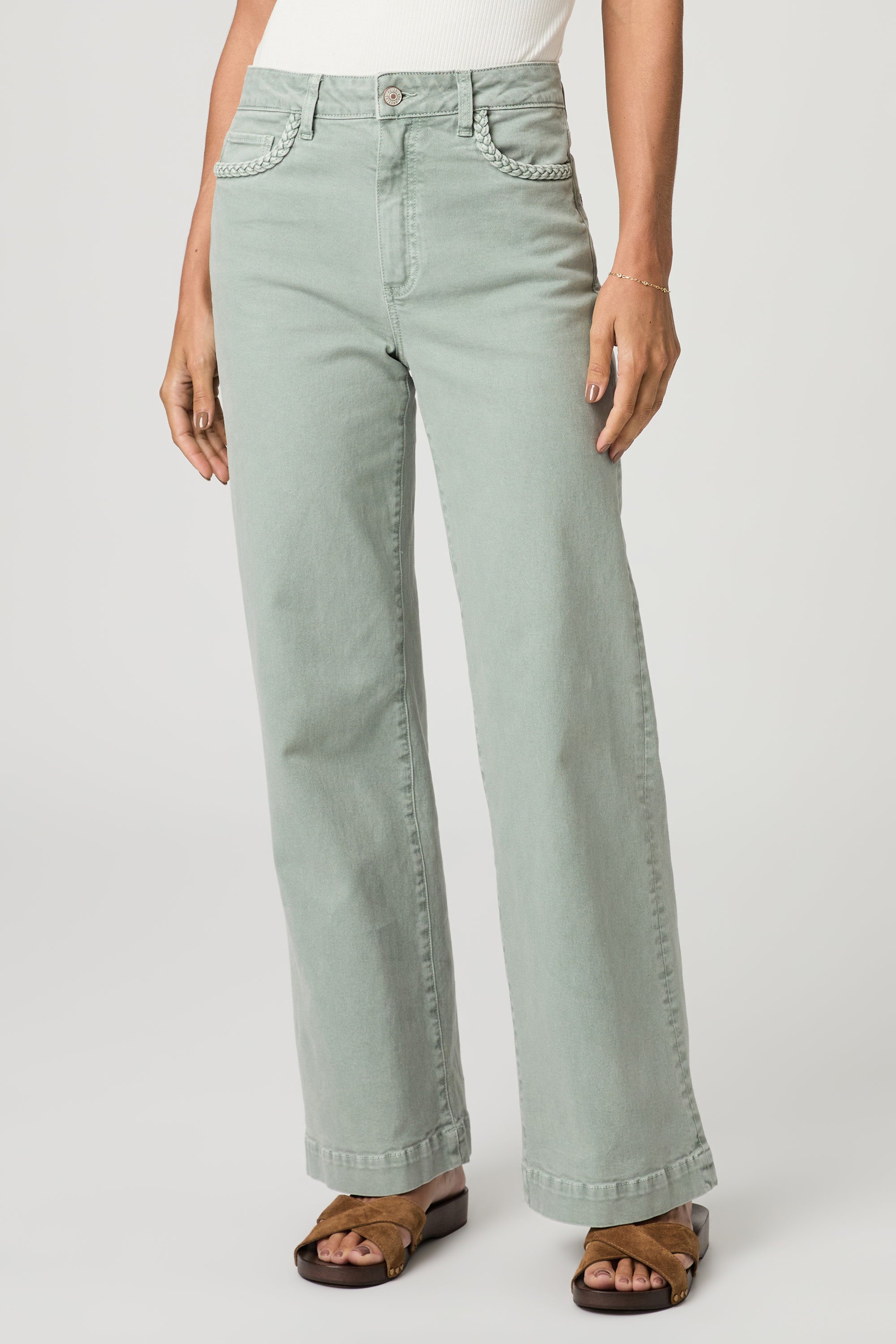 Anessa 31" W/ Braided Pocket Edge - Vintage Seaglass