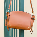 Roma Crossbody-Cognac