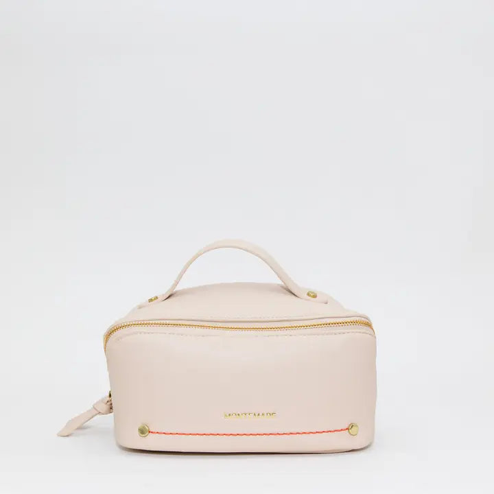 Roma Foldout Toiletry Case- Ivory
