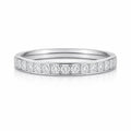 Veila Silver Eternity Band