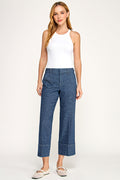 LAUREN CUFFED TROUSER