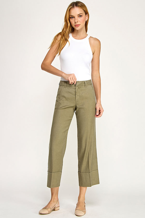 LAUREN CUFFED TROUSER