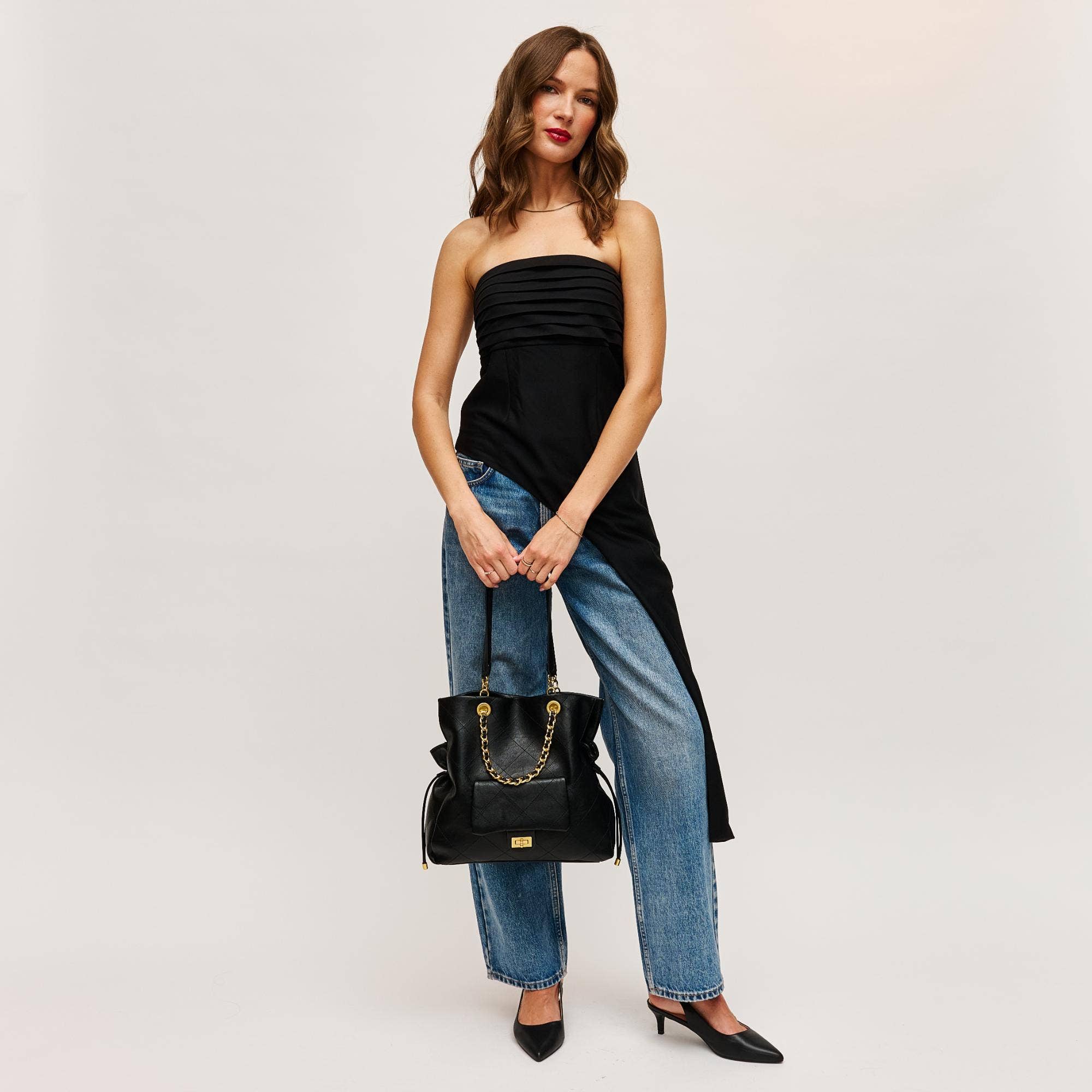Black Hudson Tote