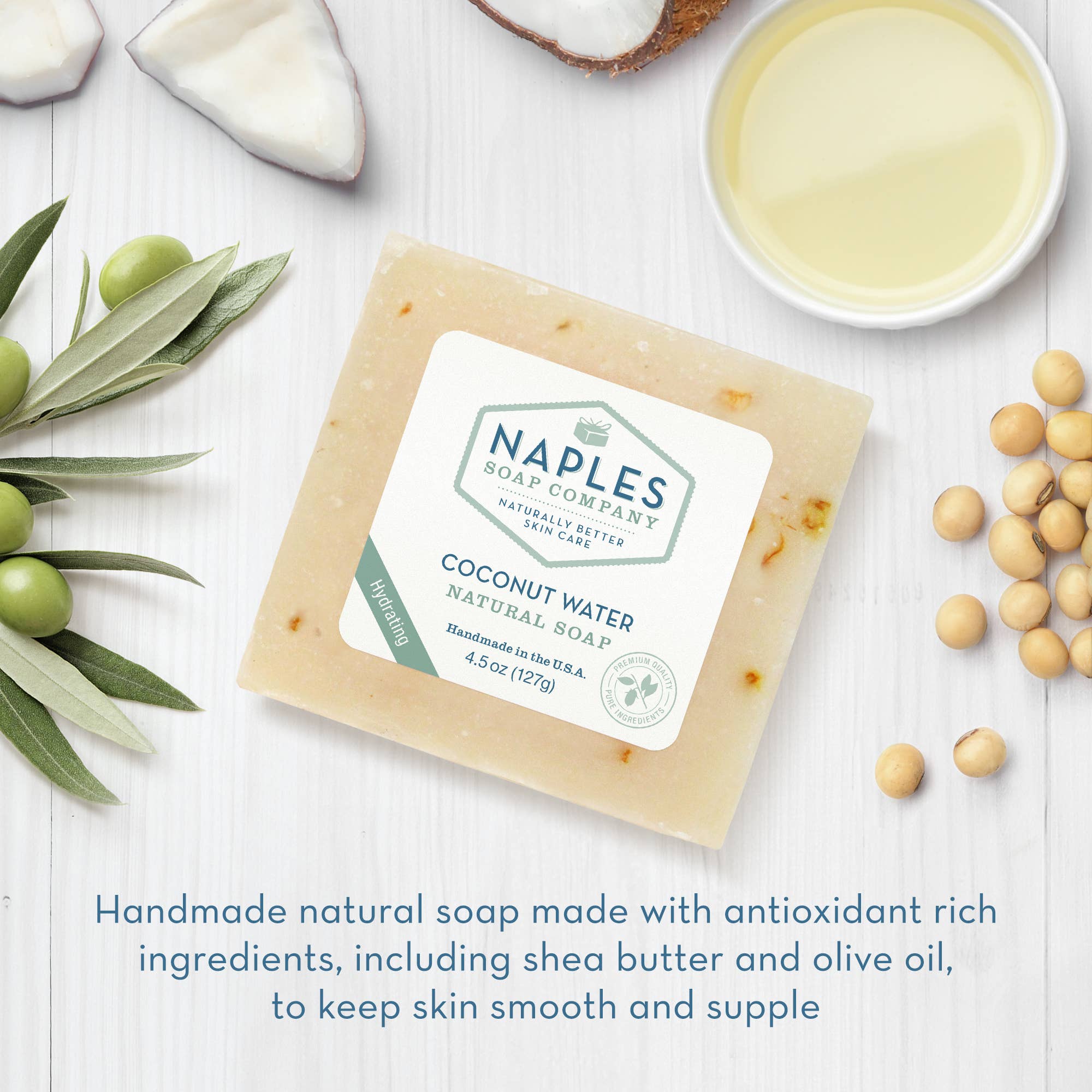 Coconut Water Natural Soap for Face and Body