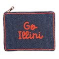 Illini Hand Beaded Coin Pouch