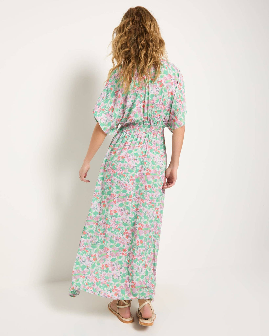 Topanga Printed Midi Dress