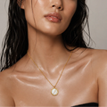 Alba Mother of Pearl Pendant Necklace