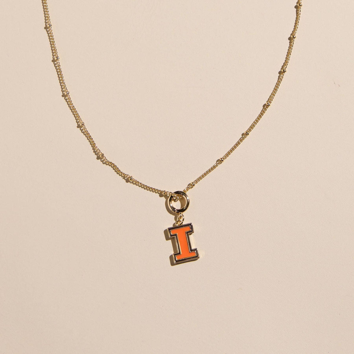 University of Illinois Charm Necklace