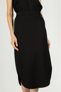 Black Midi Skirt