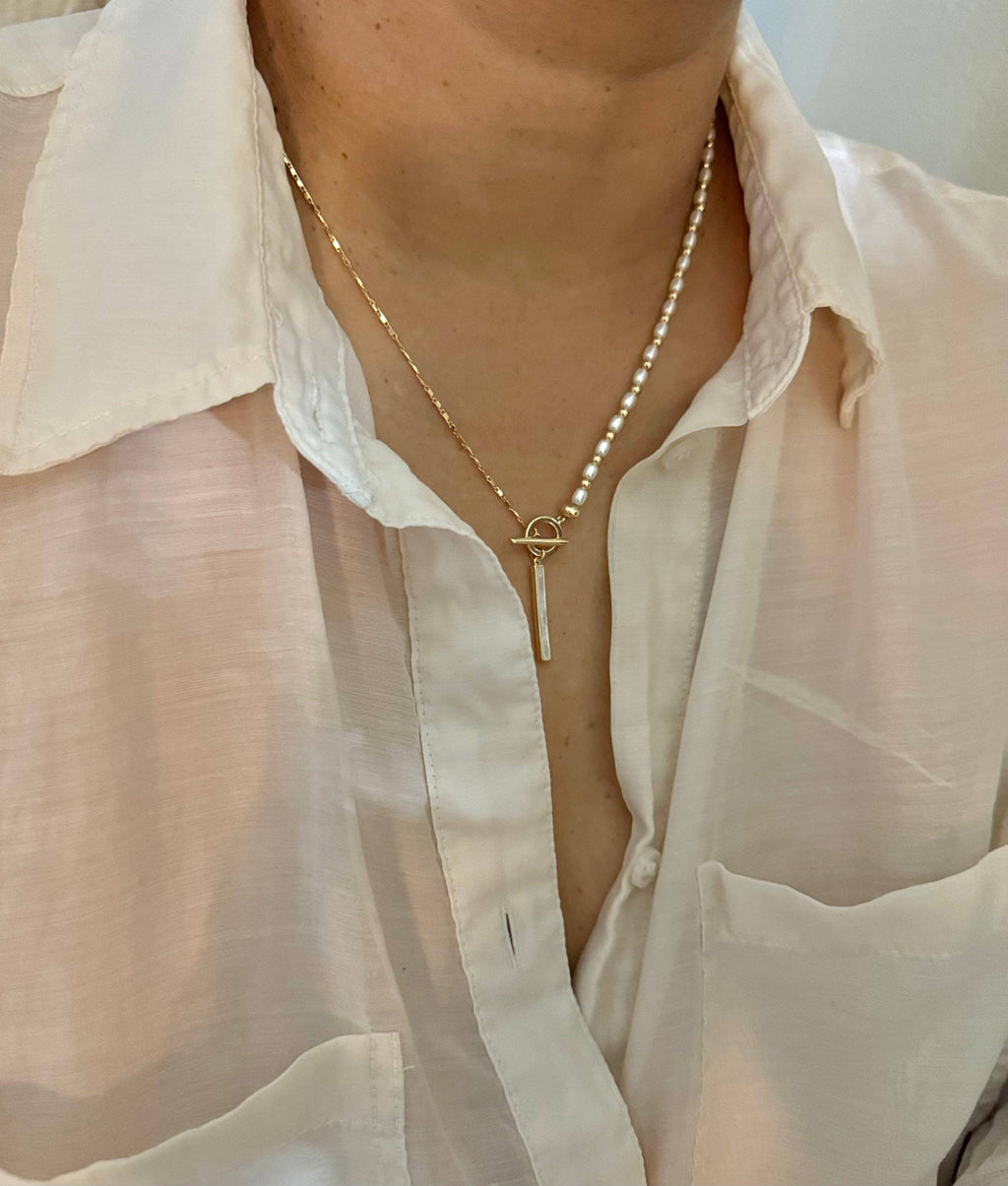 Mother of pearl necklace