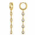 Cadence Huggie Drop Earring