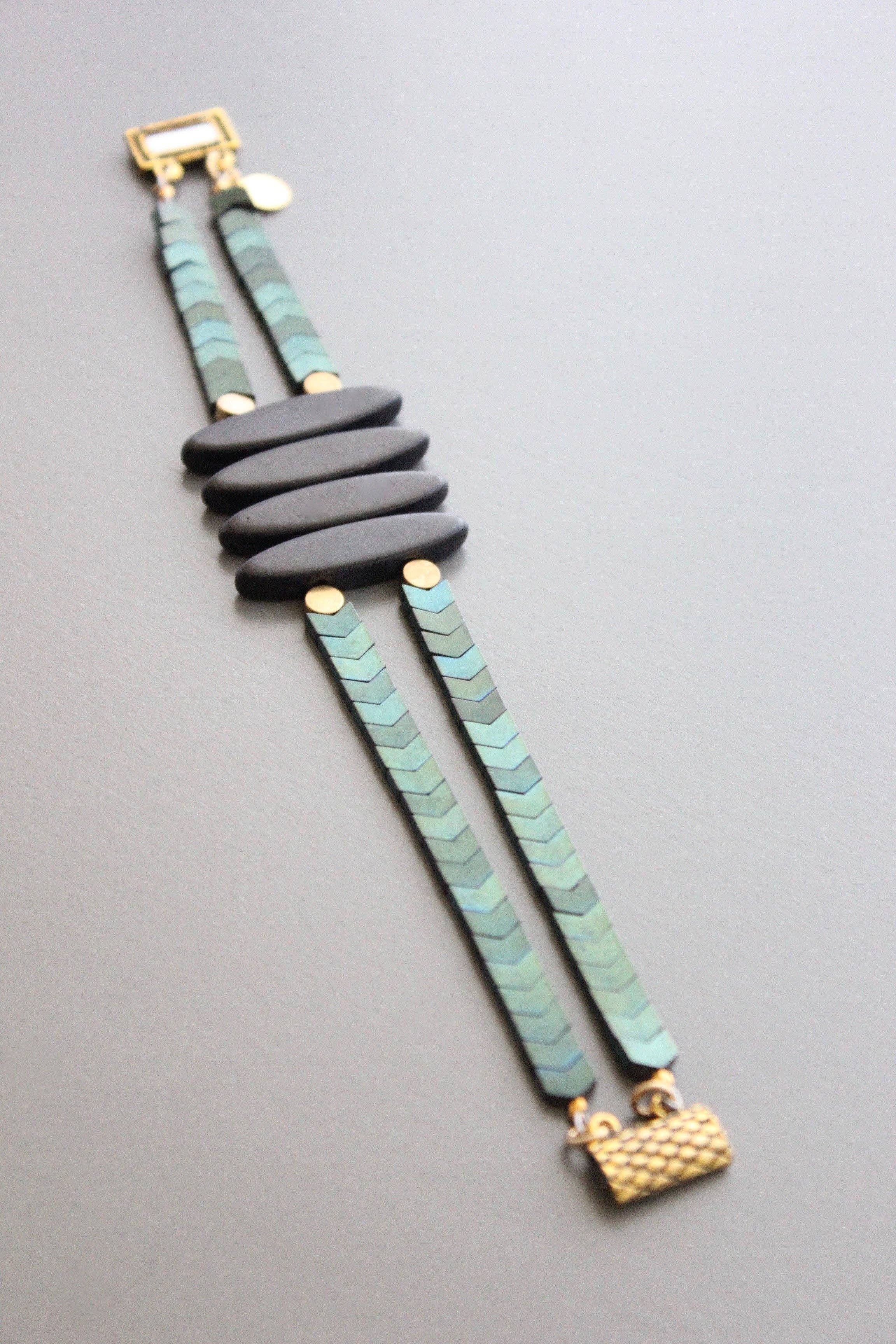 Black Stone Bracelet