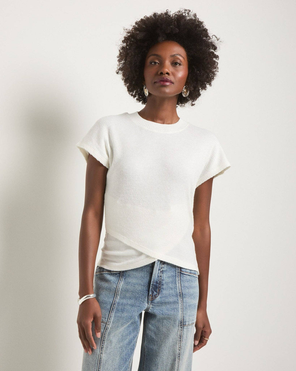 Desert Sky Top: Cream