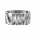 Etta Mesh Silver Ring