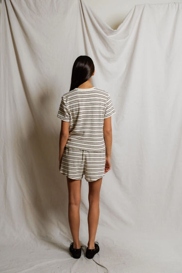 Eve Crew Neck Stripe T