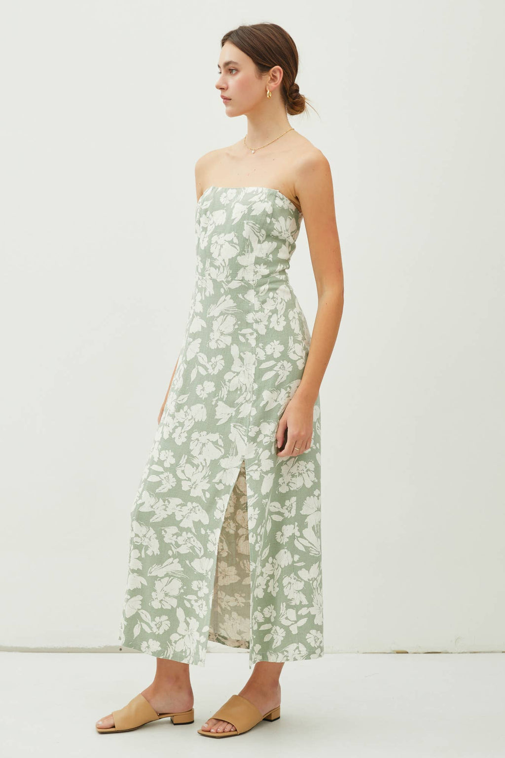 MULTI WAY MAXI LINEN DRESS