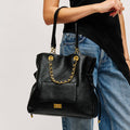 Black Hudson Tote
