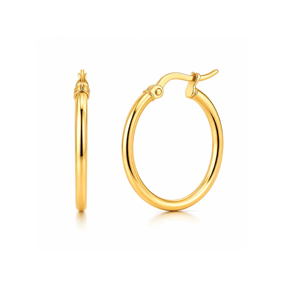 Laurette Gold Hoop Earring