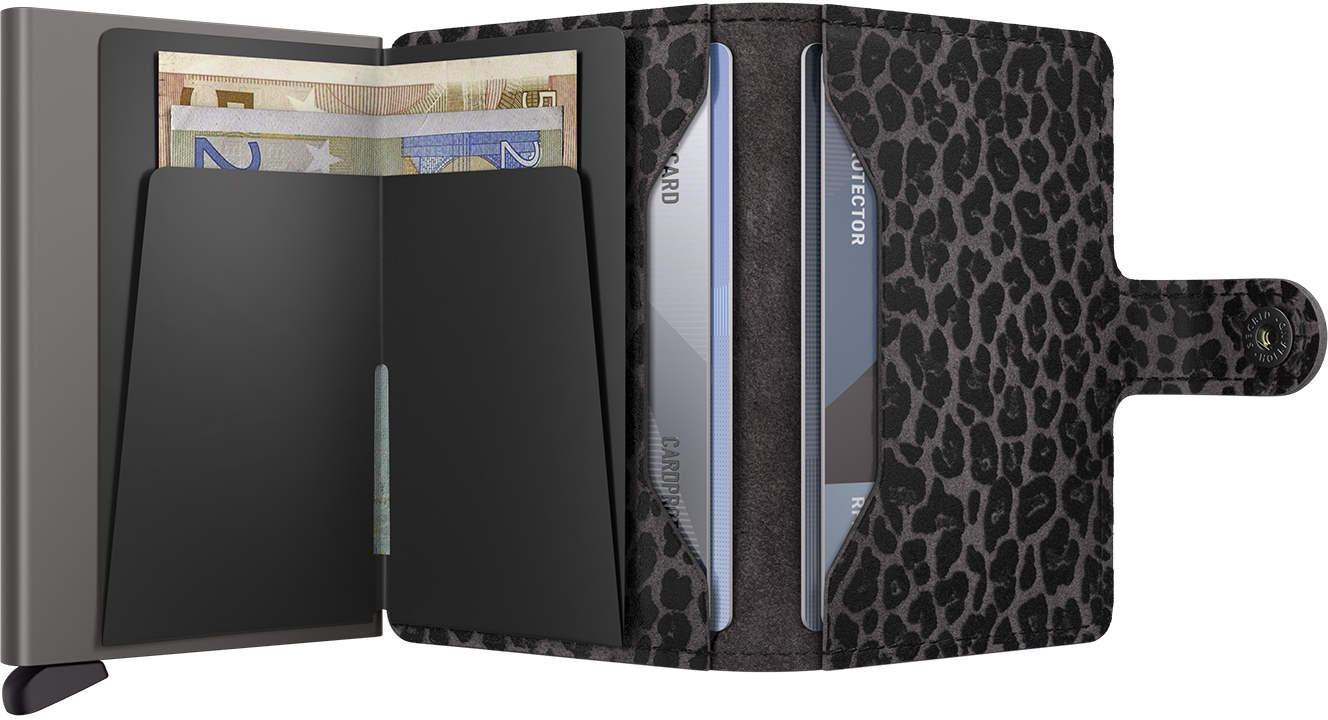 Leo Grey Mini Wallet