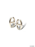Maeve White Gold Hoop